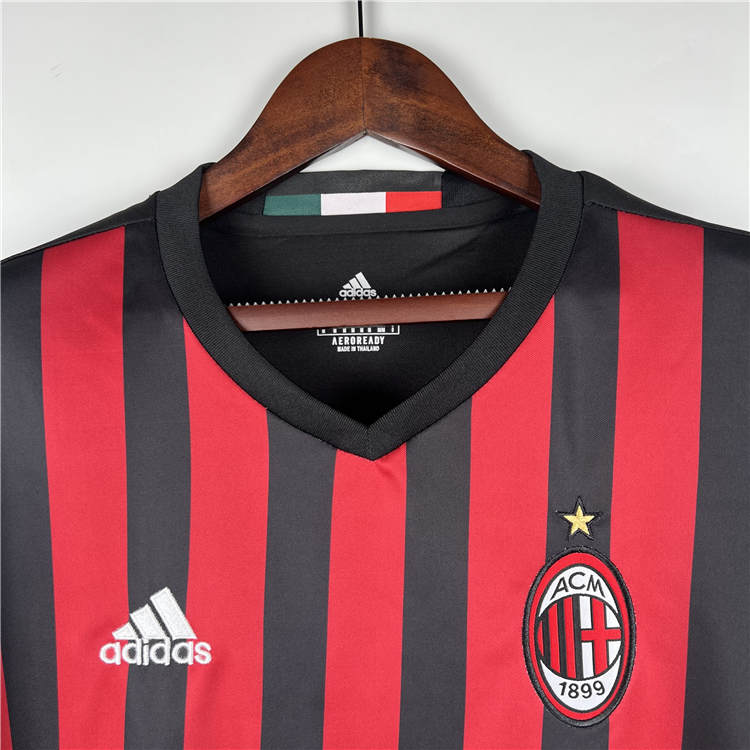 AC Milan 16/17 Retro Home Football Shirt Soccer Jersey - Click Image to Close